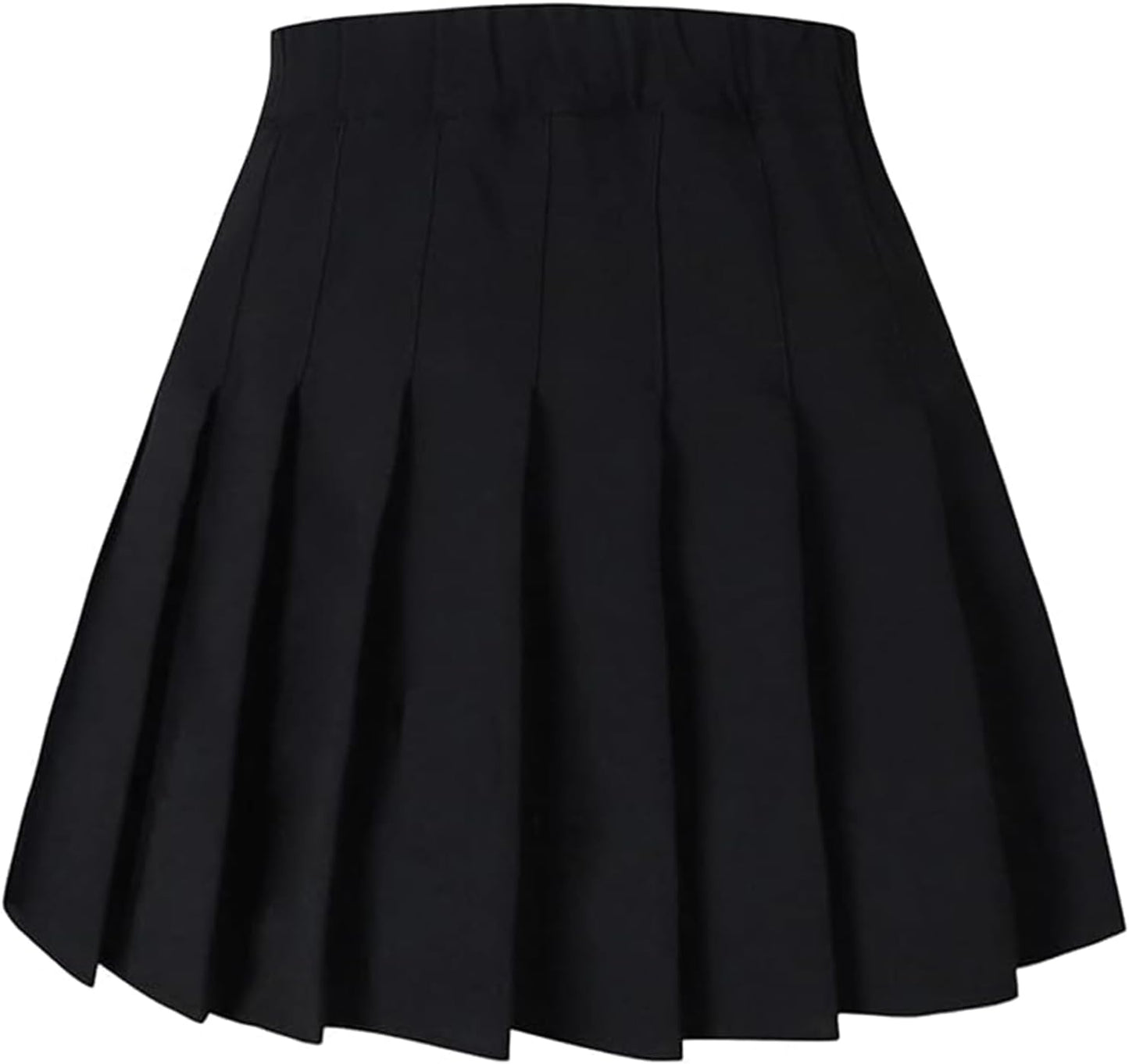 Girls Women Pleated Skirt School Uniform Mini Tennis Skirts