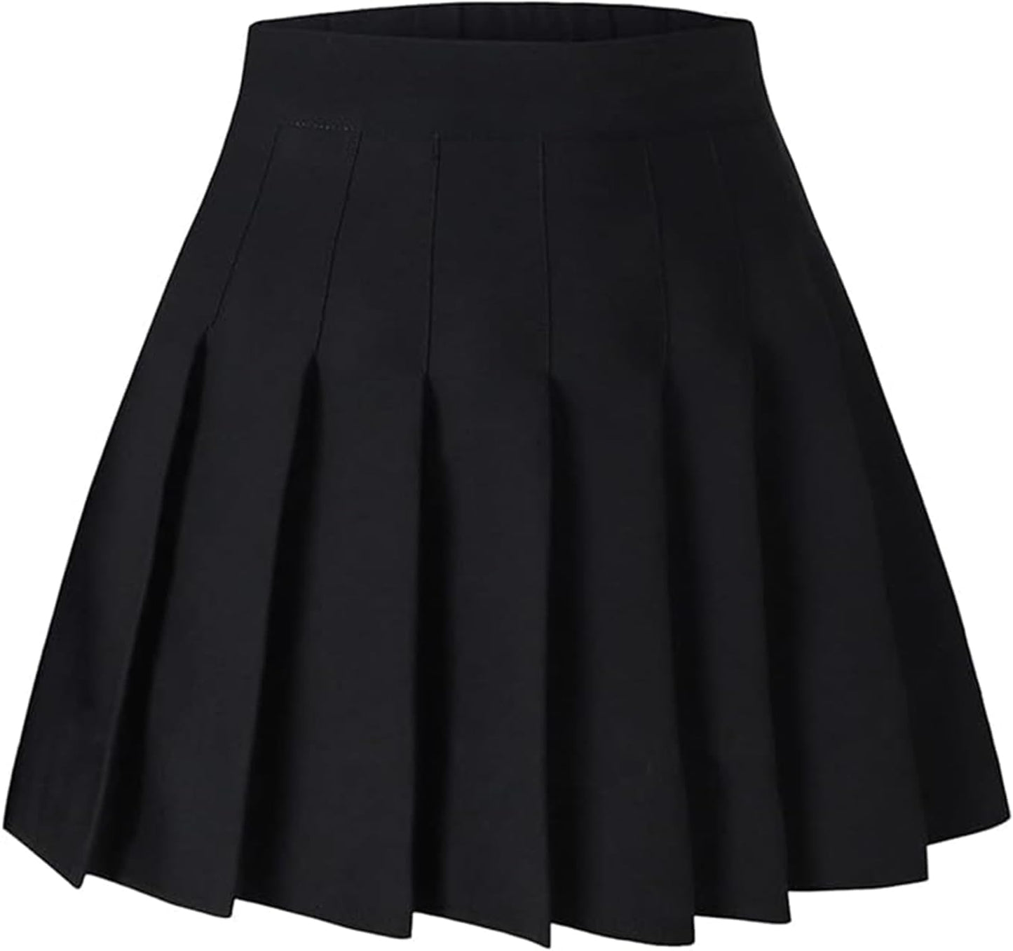 Girls Women Pleated Skirt School Uniform Mini Tennis Skirts